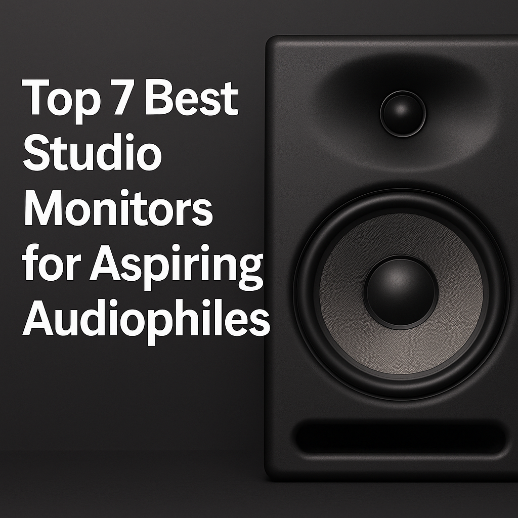 top 7 best studio monitors for aspiring audiophiles