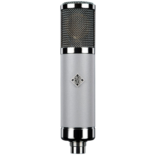 Telefunken T51 Tube Condenser Microphone silver front view