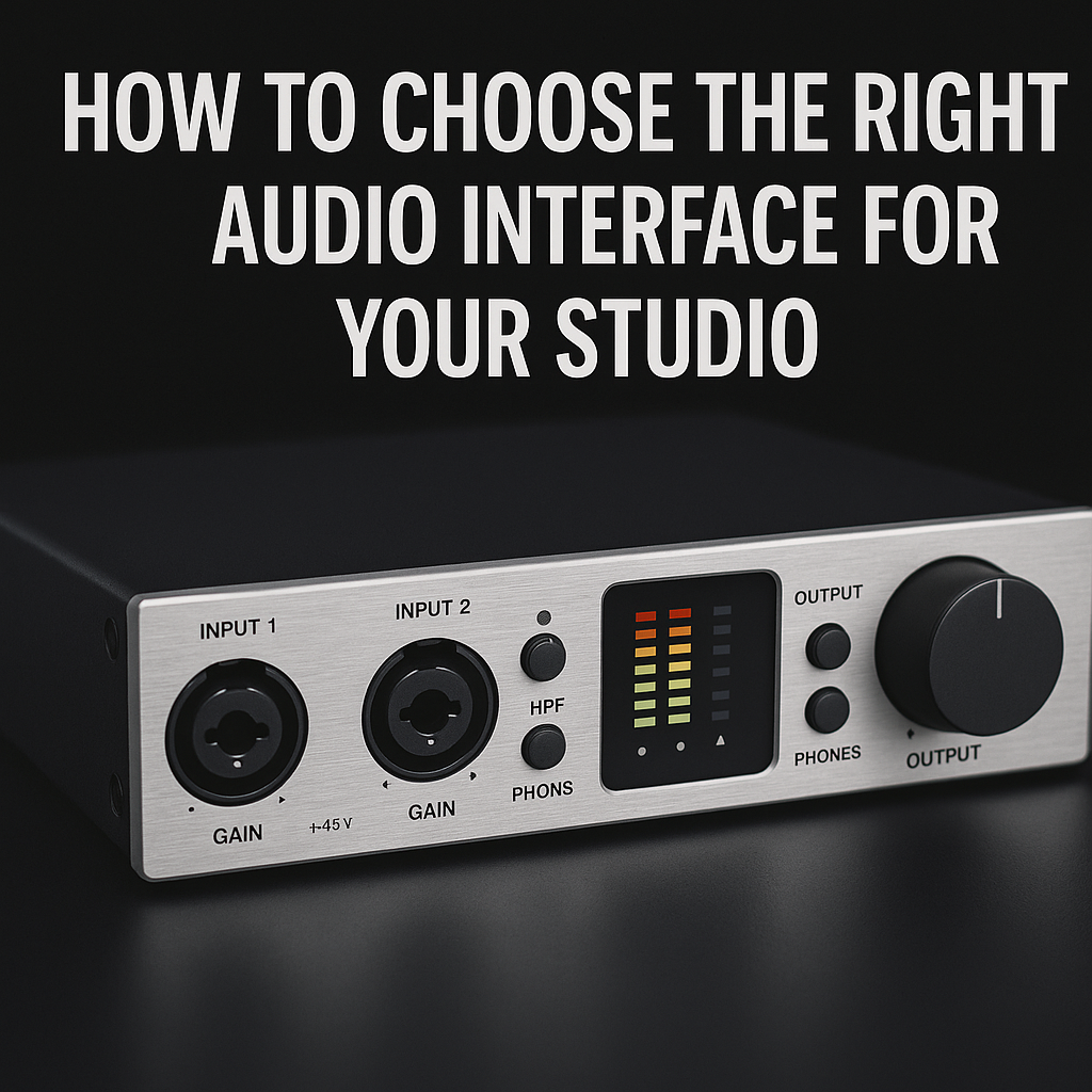 How to Choose the Right Audio Interface for Your Studio