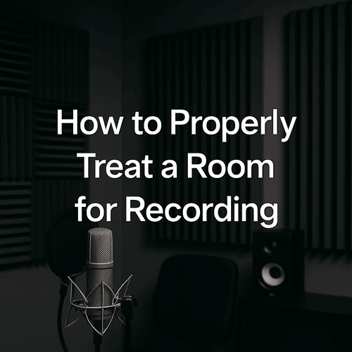 How to Properly Treat a Room for Recording