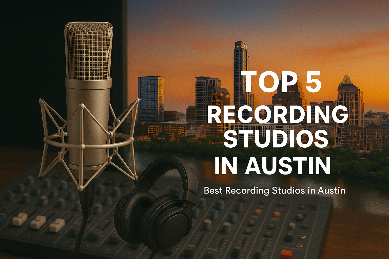top 5 recording studios in austin 