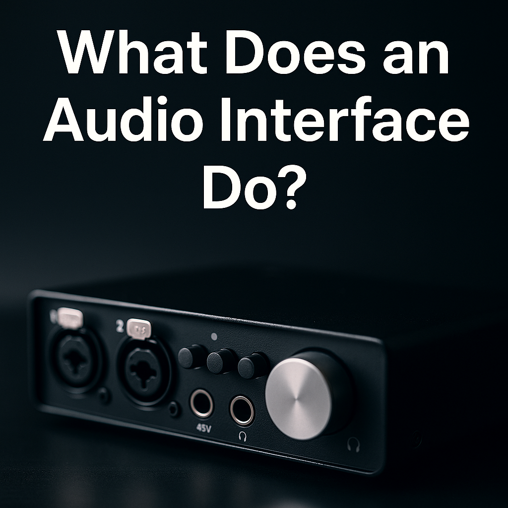 What Does an Audio Interface Do?