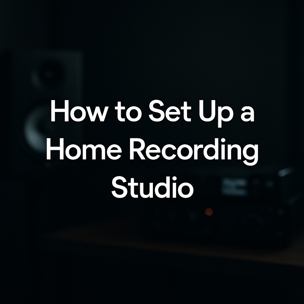 How to Set Up a Home Recording Studio: Complete Step-by-Step Guide (2026)