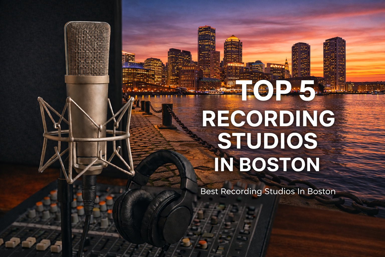 top 5 recording studios in boston