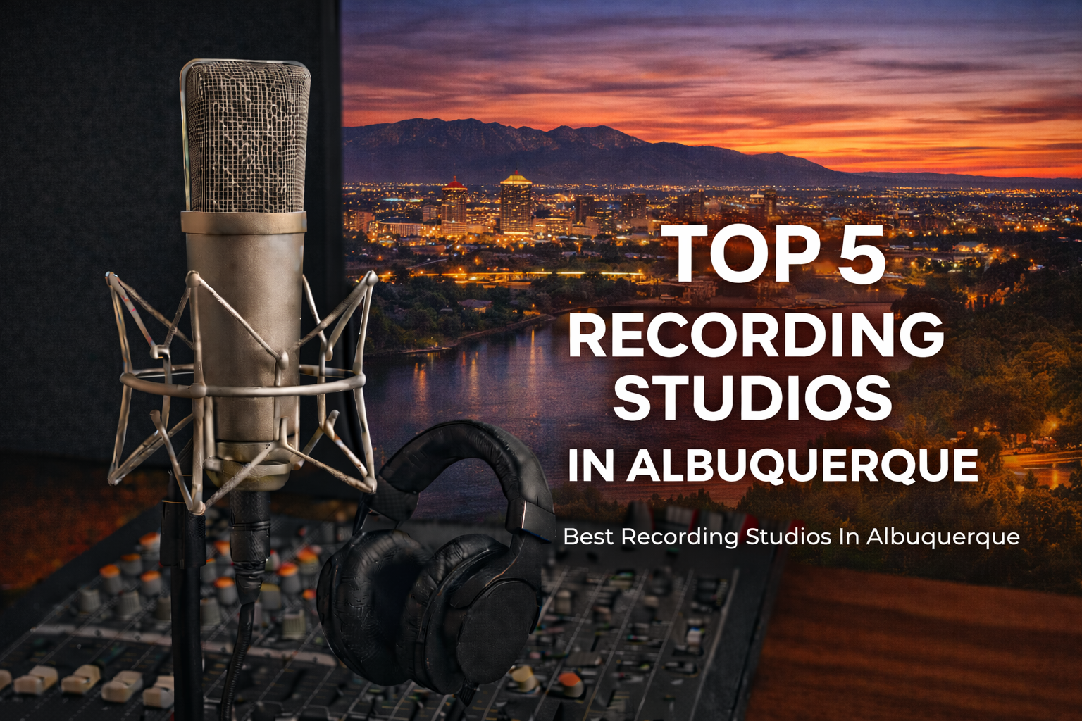 top recording studios in Albuquerque