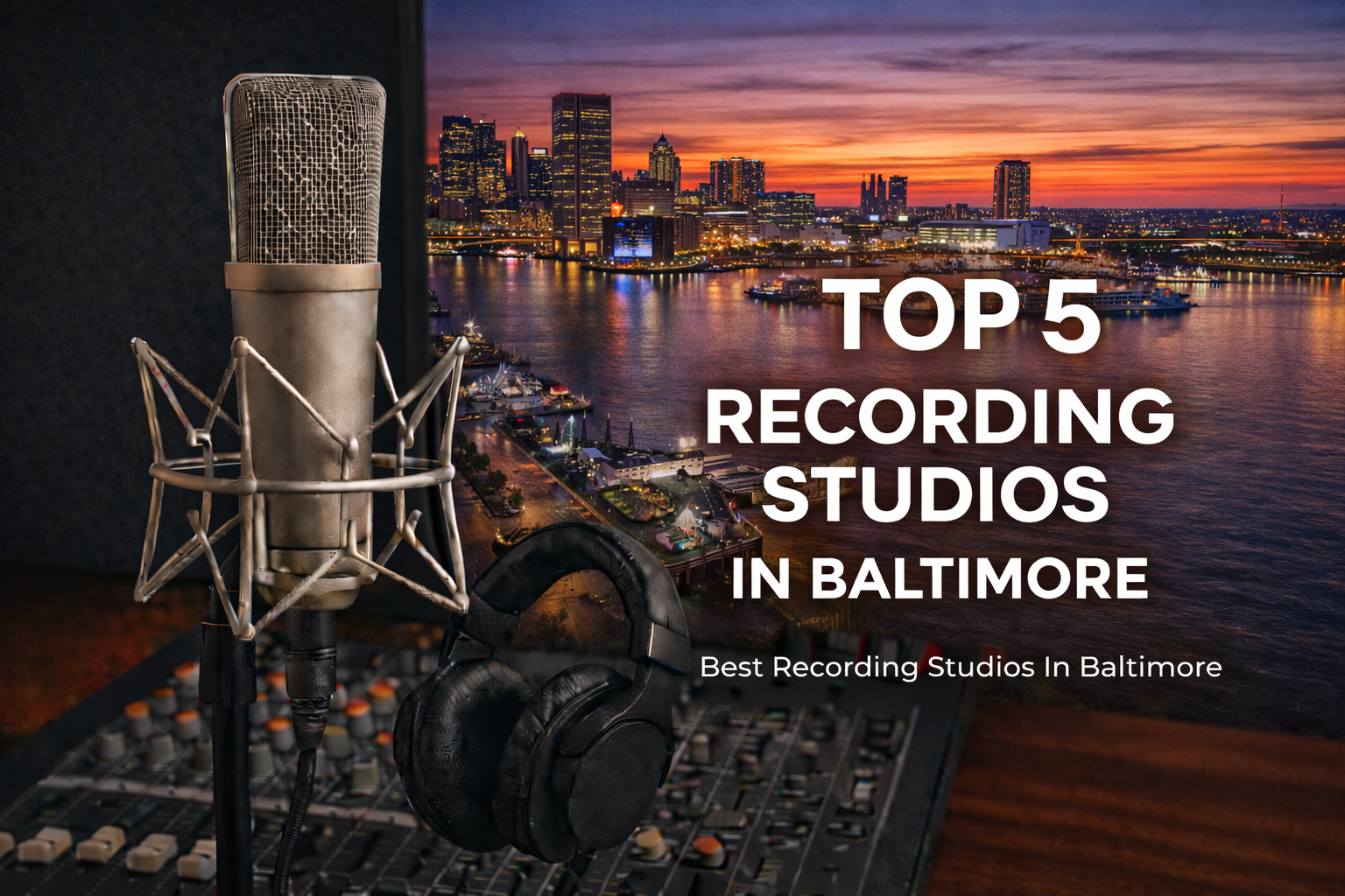 top recording studios in baltimore