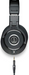 Audio technica m40x side view with cable