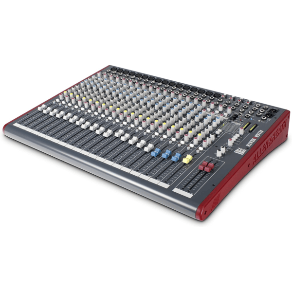 allen and heath zed 22fx front angle view