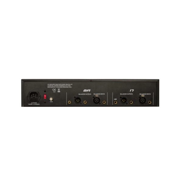 Black Lion Audio B172A rear view