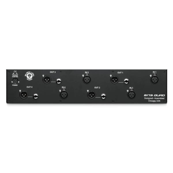 Black Lion Audio B173  rear view