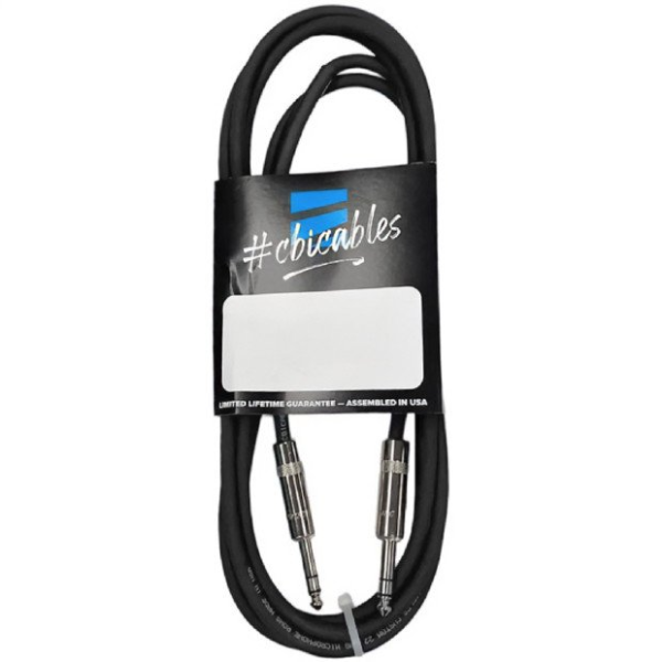 CBI Balanced TRS to TRS Cable 6 ft | Studio Monitor Cable – BLA-6