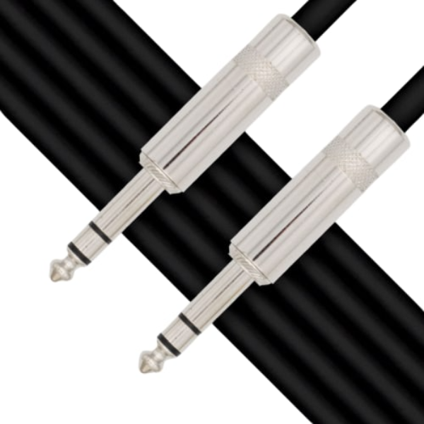 CBI Balanced TRS to TRS Cable 6 ft | Studio Monitor Cable – BLA-6