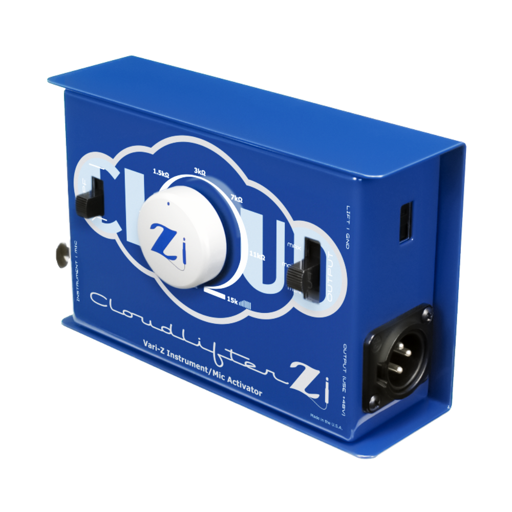 Cloudlifter CL-Zi Mic Activator right angle down view