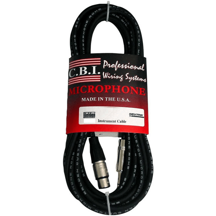 CBI Balanced TRS to XLR Cable 6 ft | Studio Monitor Cable – BLB-6