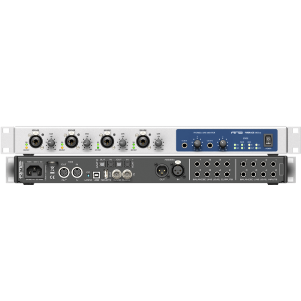 RME Fireface 802 FS 60-Channel USB-B Audio/MIDI Interface