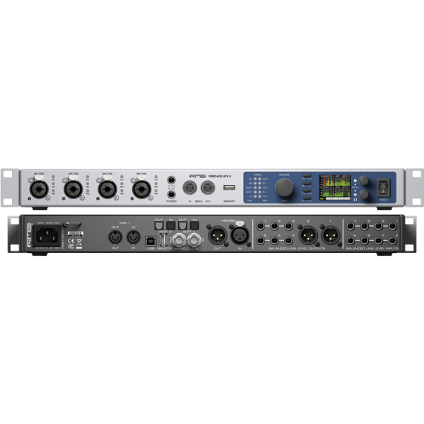 RME Fireface UFX II 60-Channel USB-B Audio/MIDI