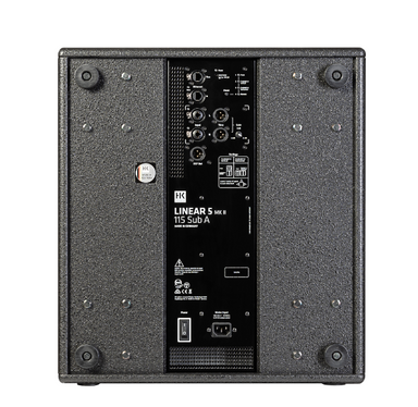 HK Audio LINEAR 5 MKII 115 Sub A 15" Active Subwoofer rear view
