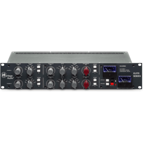 Heritage Audio HA-609A front top view