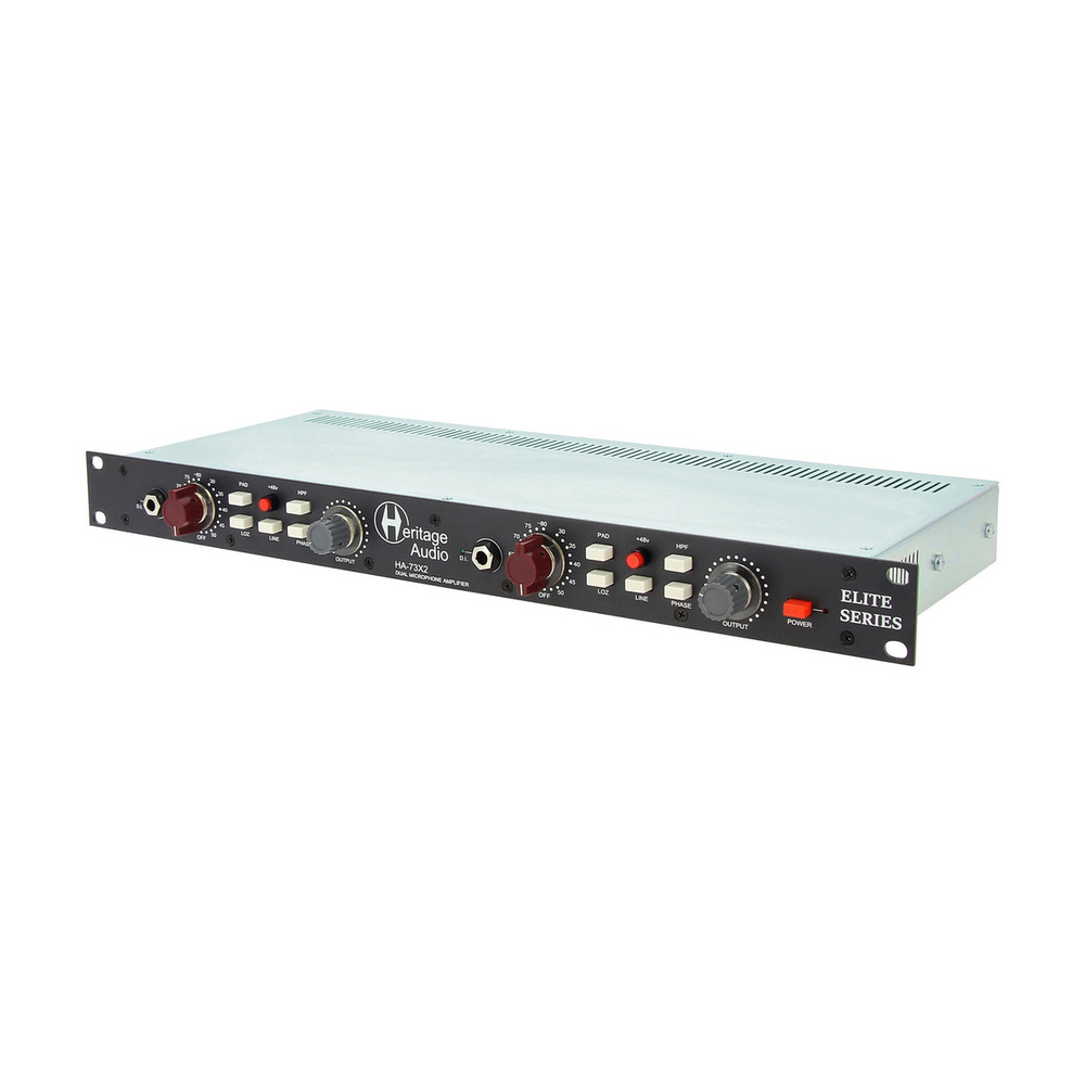 Heritage Audio HA73X2 front side view