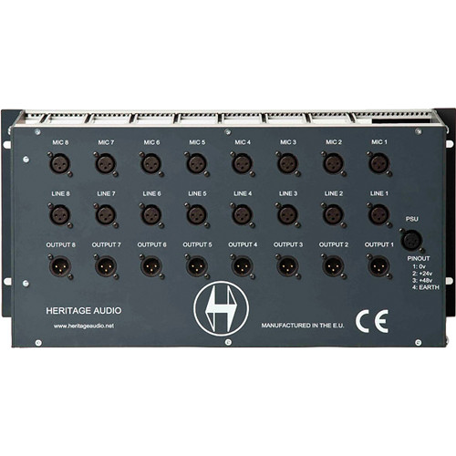 Heritage Audio Frame 8 rear view