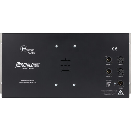 Heritage Audio Herchild Next Gen 670N rear view