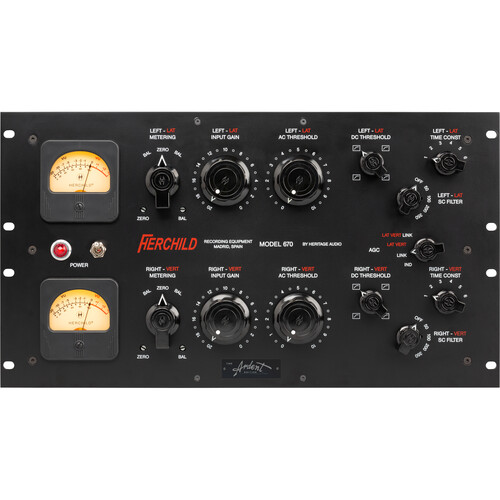 Heritage Audio Herchild 670 Ardent Edition front view