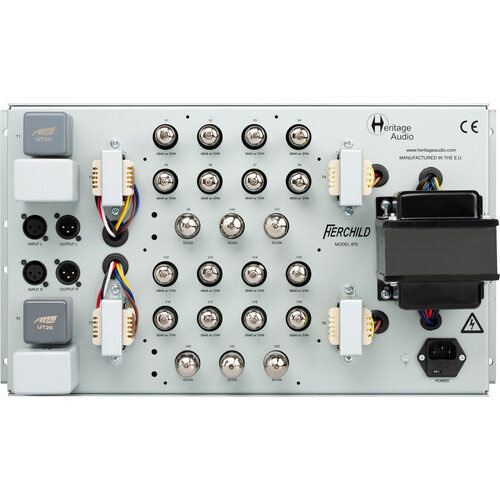 Heritage Audio Herchild 670 Ardent Edition rear view