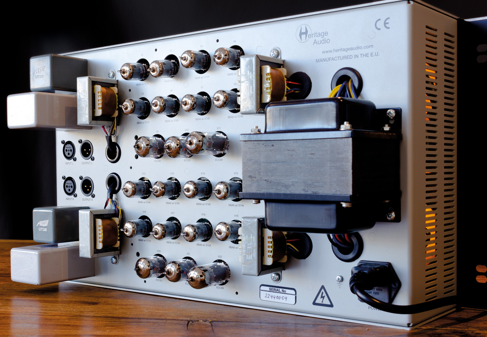 Heritage Audio Herchild 670 rear view