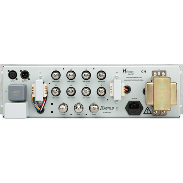 Heritage Audio Herchild 660  rear view