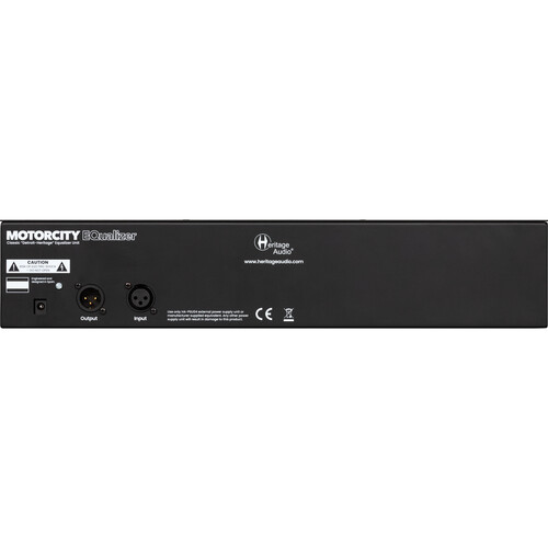 Heritage Audio MotorCity EQualizer rear view