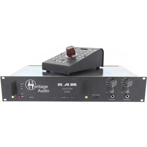 Heritage Audio RAM System 5000  front view with remote