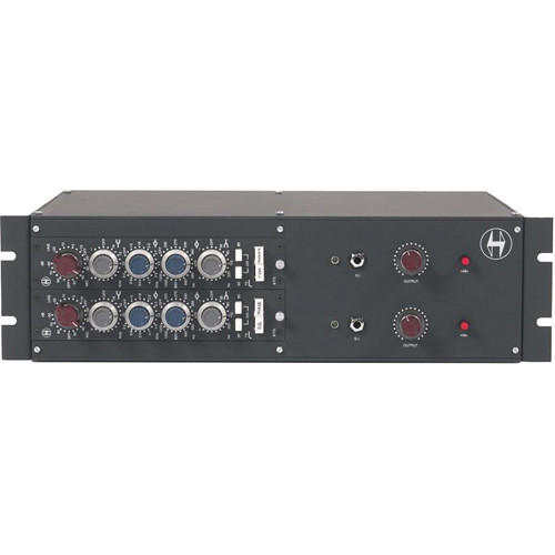 Heritage Audio Rack 2 Two-Slot 80 Series front view