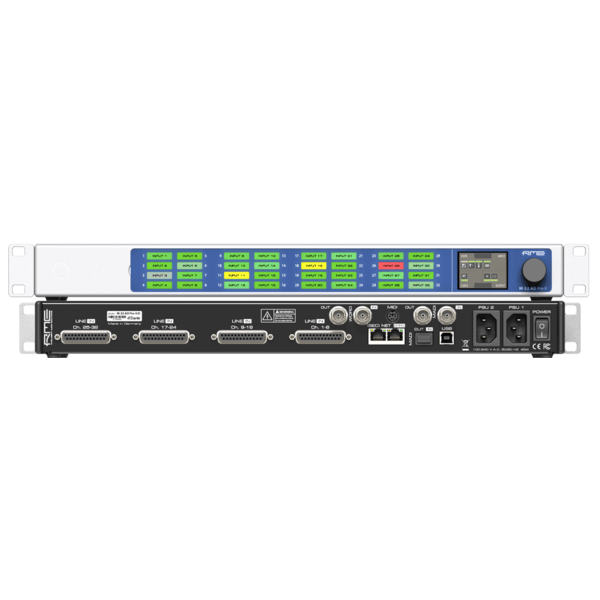 RME M-32 DA Pro II-D Dante + MADI 32-Channel D/A Converter — Pro
