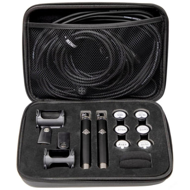 Telefunken m60 master stereo set black case view