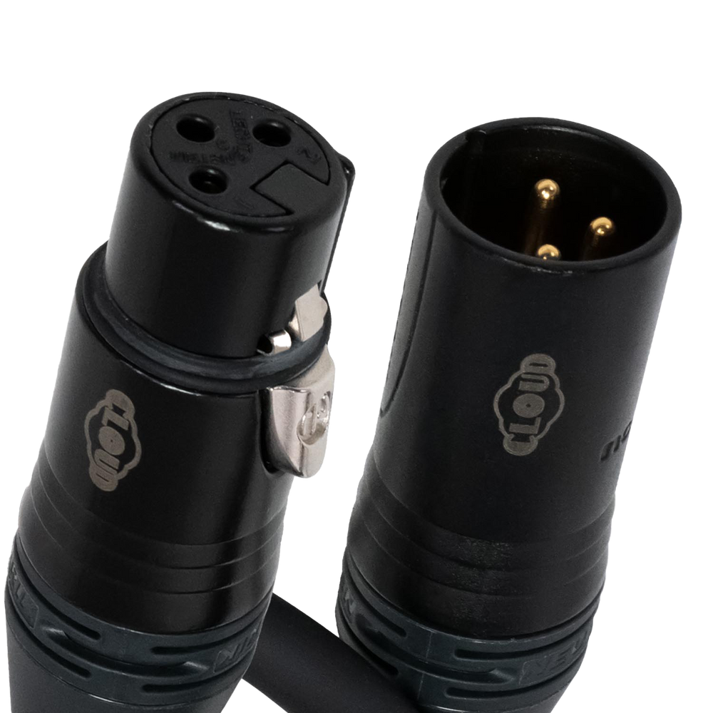 Elevated Premium Performance XLR Microphone Cable (Black)