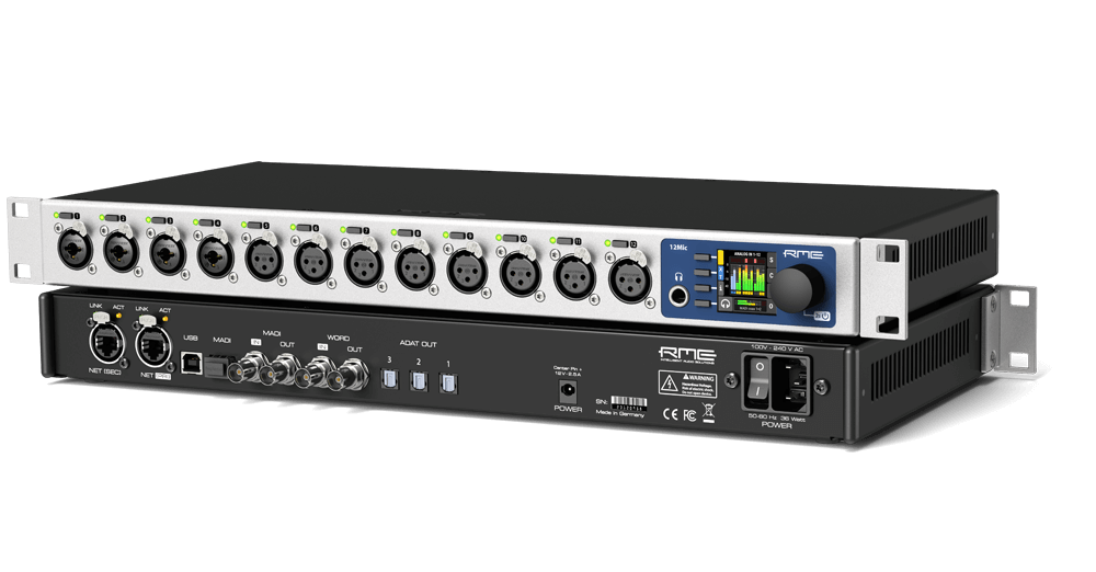 RME 12Mic Dante 12-channel Pre Amp
