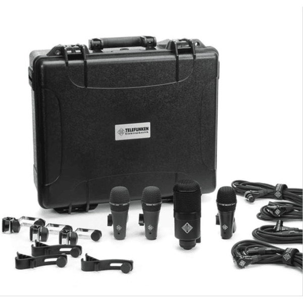 Telefunken DD5 Drum Mic Set black case