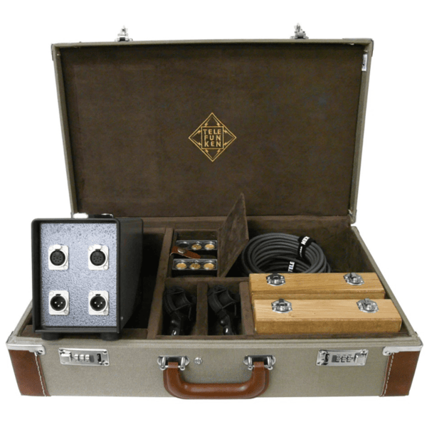 Telefunken m260 master stereo set case