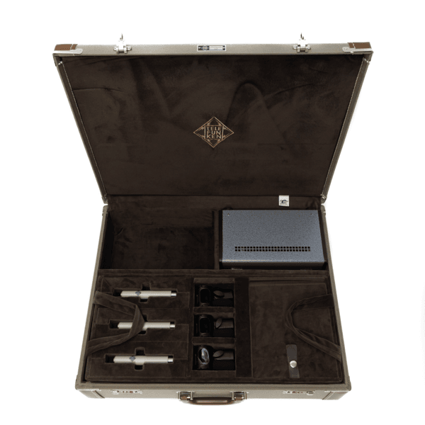 Telefunken m260 tri mono master set case top view