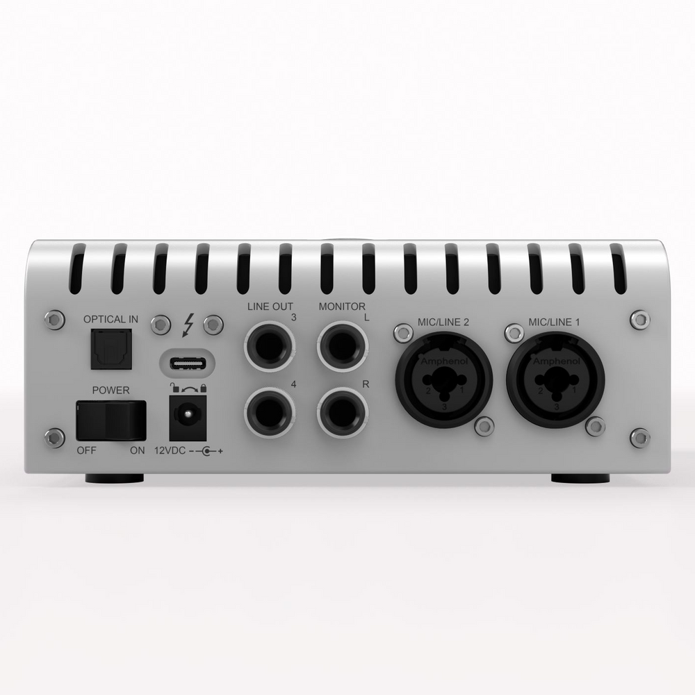 Apollo Twin X QUAD Gen 2 Studio+ rear view