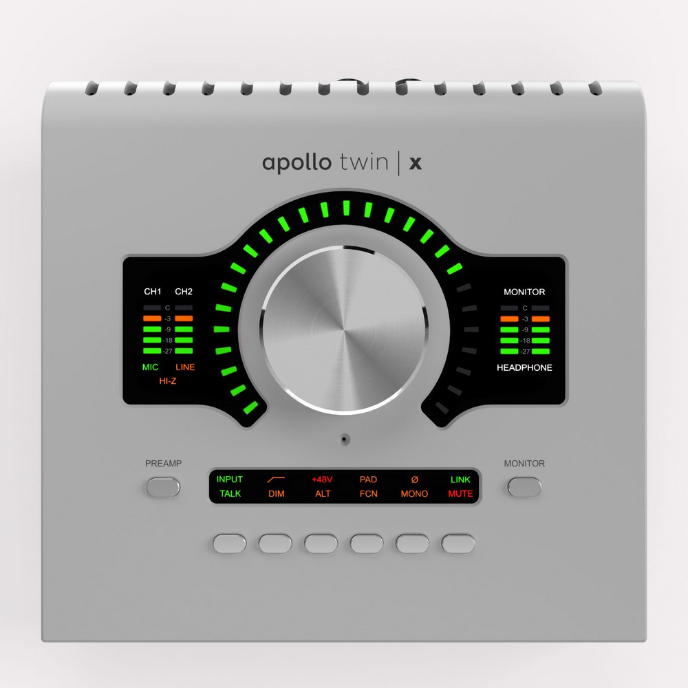 Apollo Twin X QUAD Gen 2 Studio+ top view