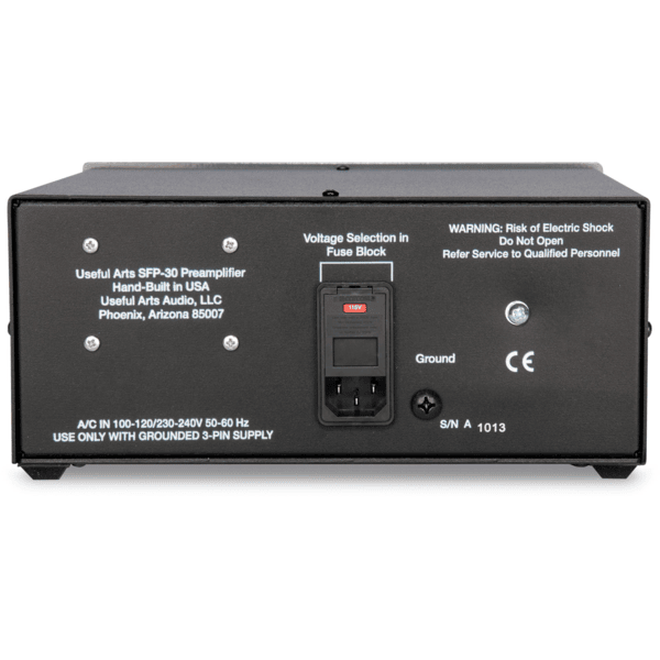 Useful Arts SFP-60 rear view