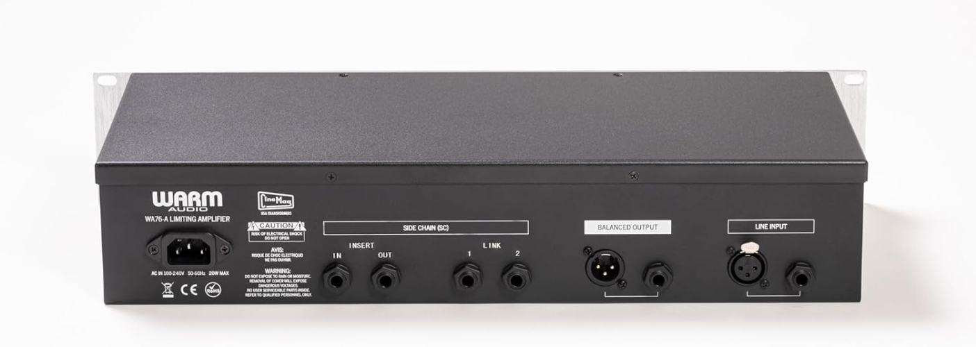 Warm audio WA76 Rear view