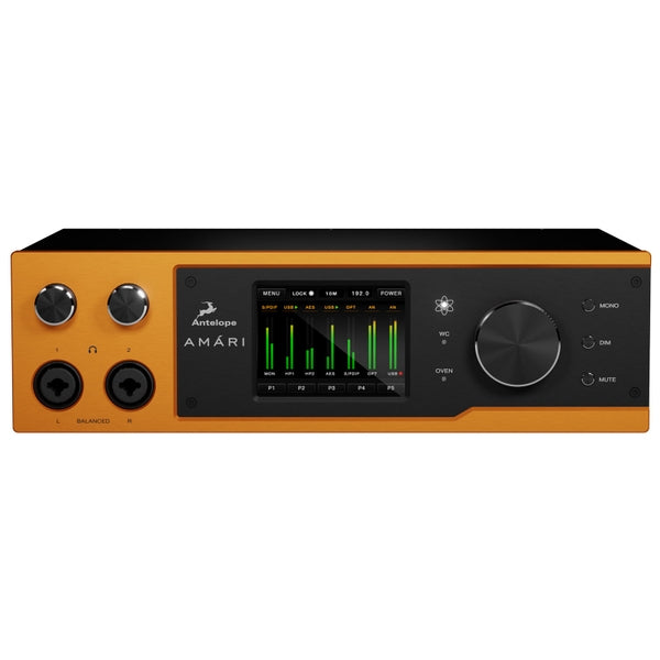 orange antelope audio amari interface front