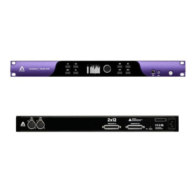 Apogee Symphony Studio purple 2x12 front and rear