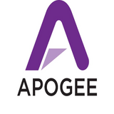 apogee electronics purple logo