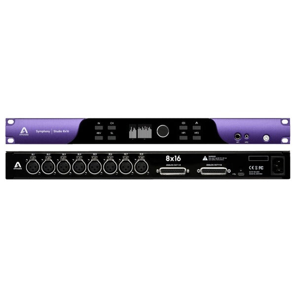 Apogee SYMPHONY STUDIO 8X16_front