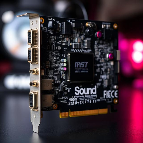 PCIe sound card for PC