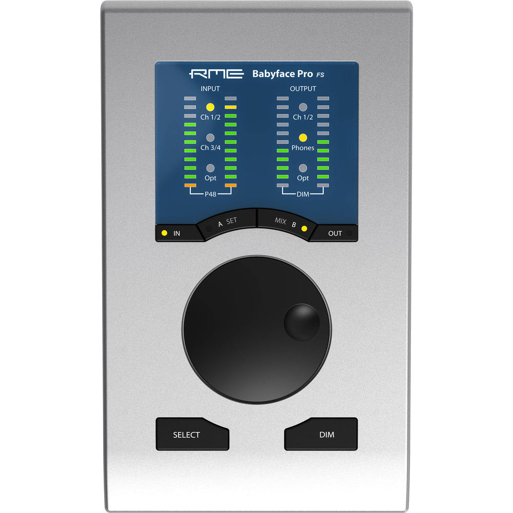 RME Babyface Pro FS 24-Channel Top view