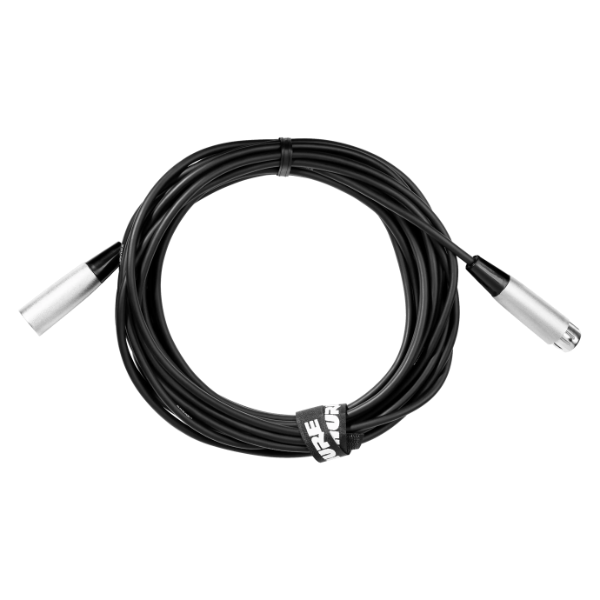 Shure C25J cable front view